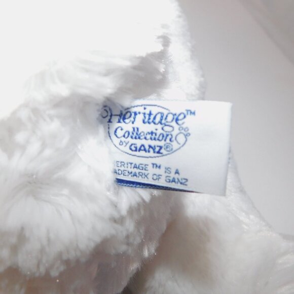 Ganz Heritage Collection 17" Plush Stuffed Tiffany & Co White Teddy Bear Promo - Picture 7 of 9